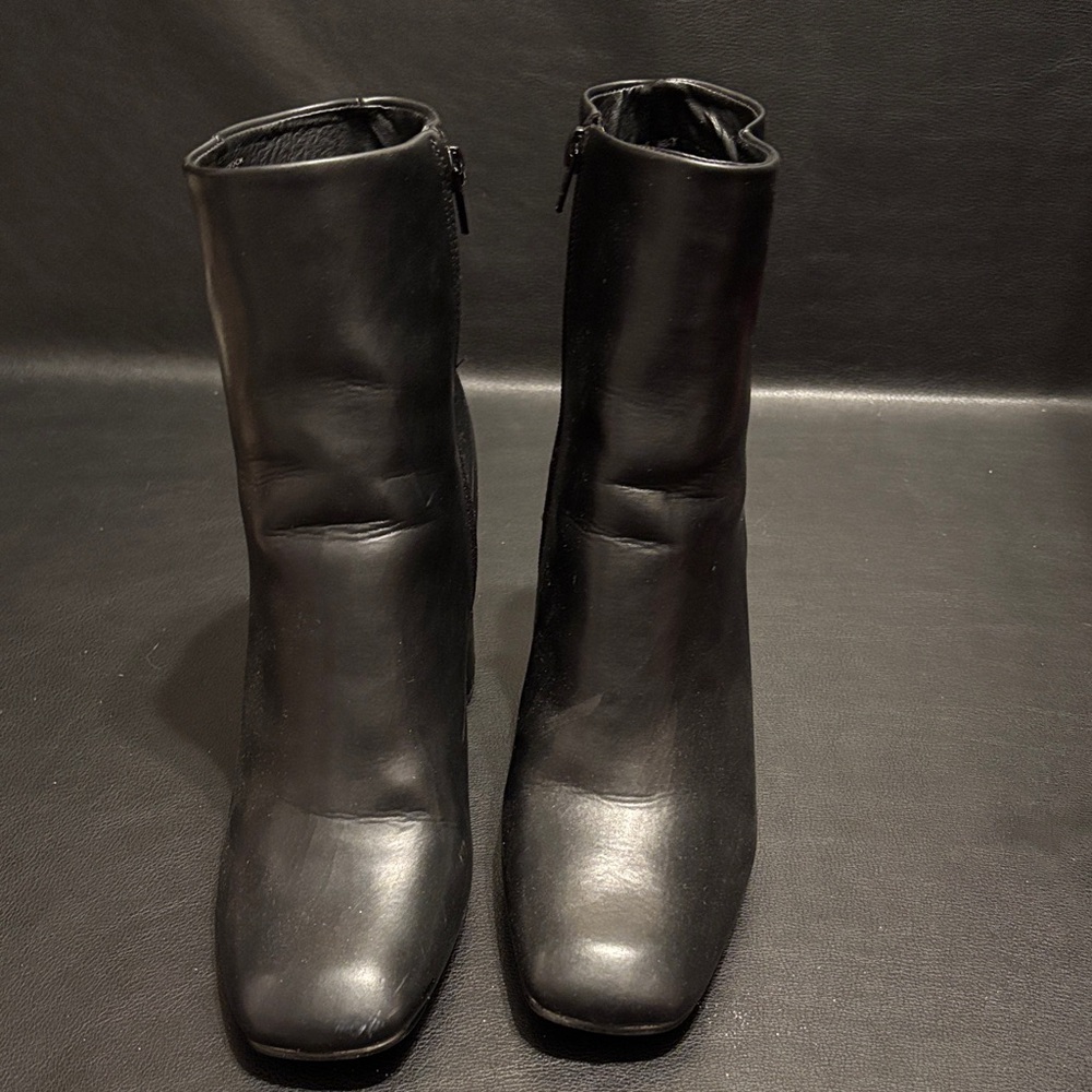 Madden Girl Black Heeled Boots